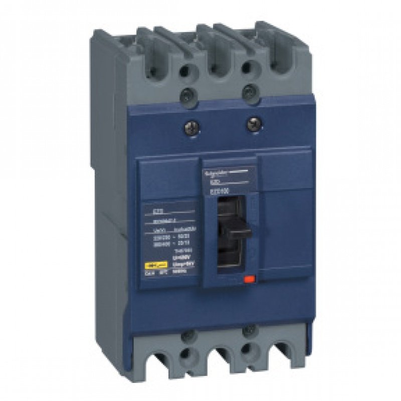 Schneider Molded Case Circuit Breaker Motor Protection 35kA 3P80A