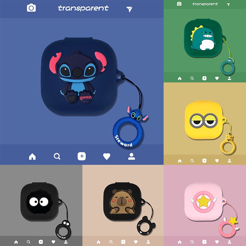 Suitable for Shaoyin Openfit2+T921 Bluetooth Earphone Protective Case, Cartoon Silicone Integrated Earphone Case, Shaoyin Comfort Circle T910 Earphone Case, Openfit2/T920 Anti-Drop Soft Case, Anime