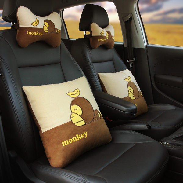 佰利红叶 卡通刺绣绒布 汽车头枕 颈枕 一对装 优惠券折后¥9.9包邮(¥24.9-15)多款可选 佰利红叶 卡通刺绣绒布 汽车头枕 颈枕 一对装 优惠券折后¥9.9包邮(¥24.9-15)多款可选