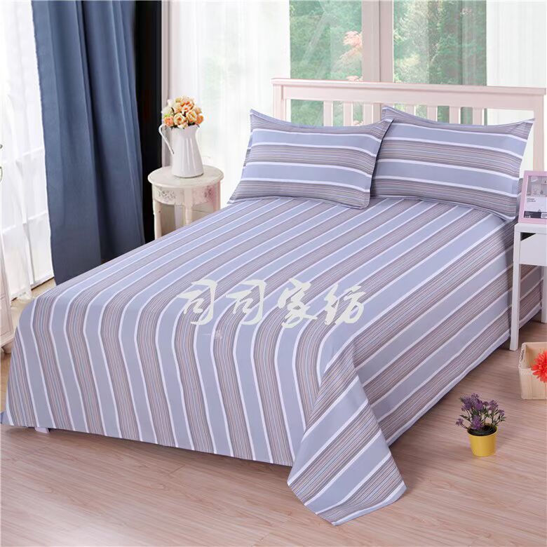 Truyền thống dày vải bông cũ lanh thô một mảnh duy nhất bông trải giường đôi đơn 1,8 1,5m - Khăn trải giường mẫu ga giường đẹp