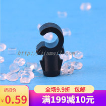 Wire pipe clamp rivet plastic fastener car plastic inside and outside decorative piece car buckle 111263