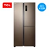 TCL BCD-410weZ50 410 lít làm mát bằng không khí máy tính không sương giá Cửa hình chữ T nhiều cửa mở tủ lạnh công suất lớn - Tủ lạnh tủ lạnh mini không đóng tuyết Tủ lạnh