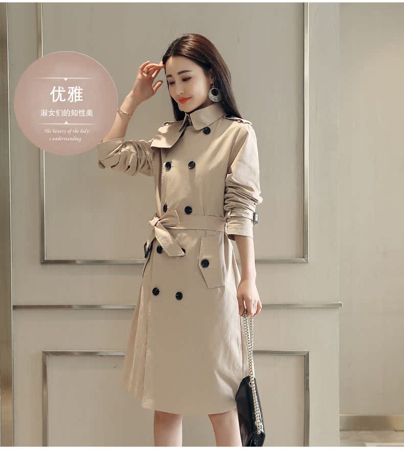 Trench pour femme en Coton en Coton - Ref 3226472 Image 20