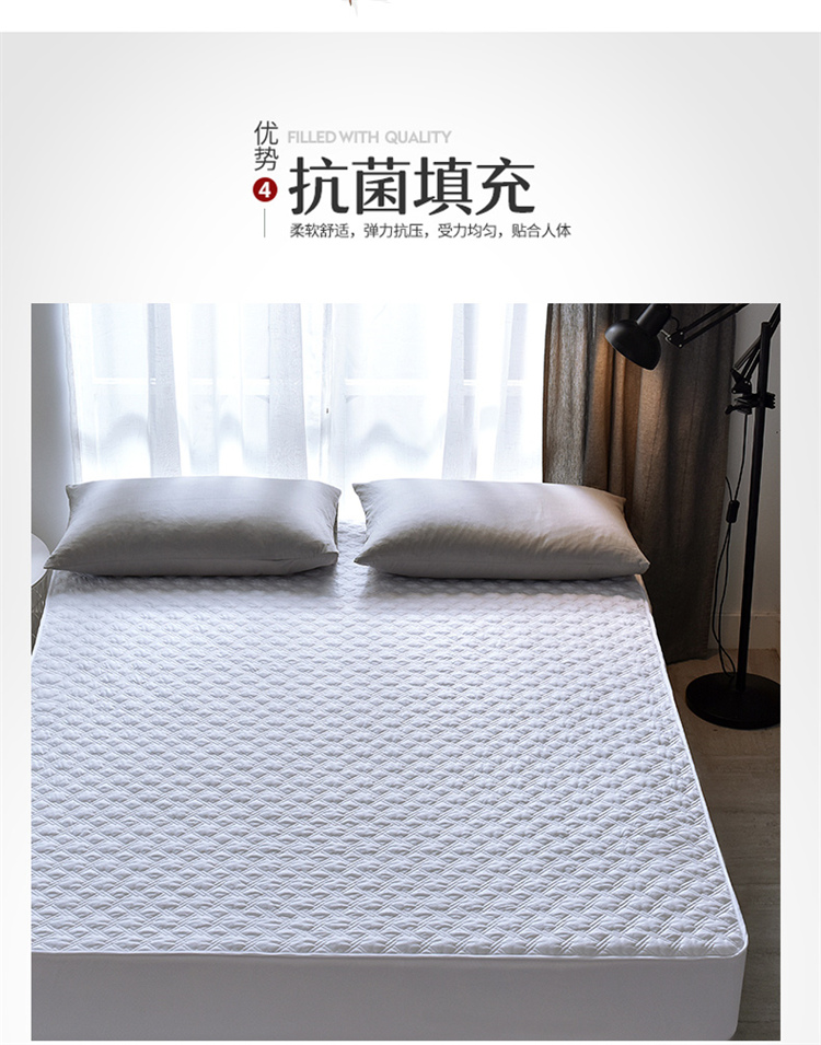 Giường bông 笠 đơn kháng khuẩn chống mạt bông dày Simmons bọc nệm mền bảo vệ - Trang bị Covers Mua ga phủ giường