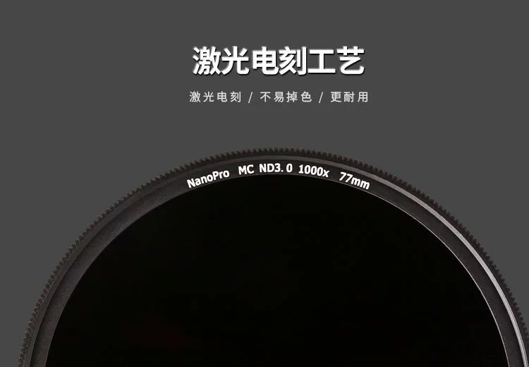 Bộ giảm xóc Haida Haida phần mỏng nhiều mặt hai lớp Máy ảnh micro-DSLR của Canon Canon Sony trong bộ lọc màu xám - Phụ kiện máy ảnh DSLR / đơn