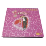 Цвет свадебная деревянная коробка свадебная свадебная памятная видео диск