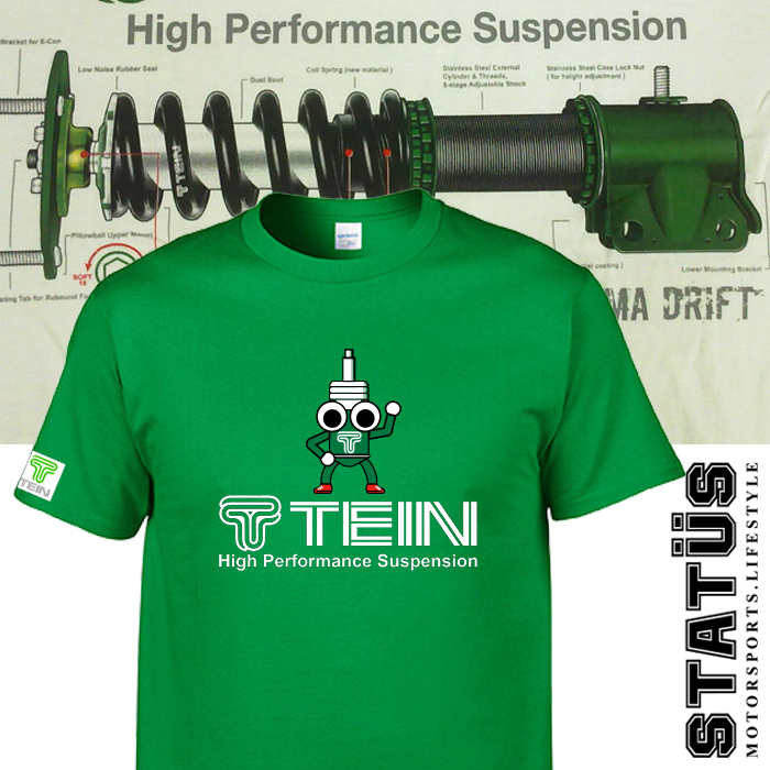 TEIN áo thun sửa xe XL cotton EVOFD2WRXGTRBRZFT86CL7GK5R35K20JDMFC - Áo phông thể thao áo phông thể thao