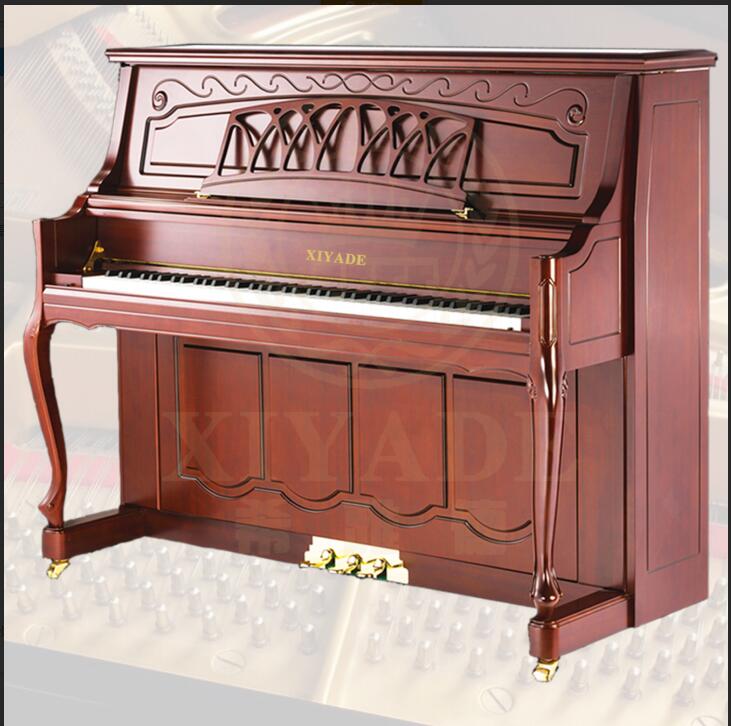 Đàn piano mới Shia De Piano Upright Piano UP-125E Walnut Matte Solid Wood Piano Classic đàn piano điện giá rẻ