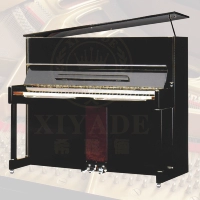 Đàn piano mới thẳng đứng Shiyad màu đen độ sáng cao dưới cửa màu đỏ mẫu mới 126 đàn piano kawai