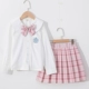 3637 Long -sleeved Girl Heart Set Things (отправить носки)