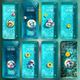 240 4K ultra-clear horizontal and vertical screen swimming pool wallpapers