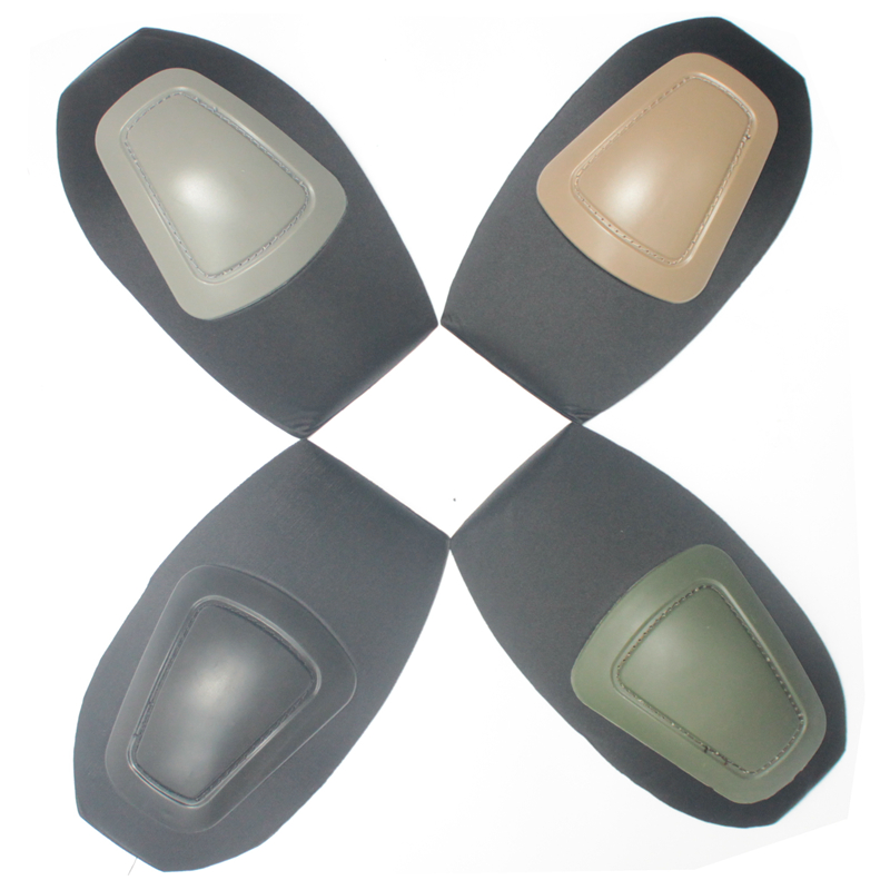 Frog suit protective gear G2G3 protective gear tactical knee and elbow protective gear set of 4 pieces of wolf with the same tactical protective gear