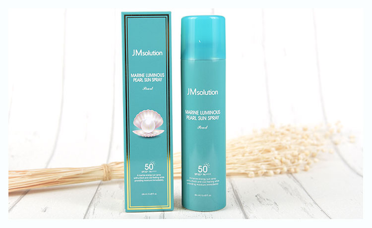 Kem chống nắng Hàn Quốc JMsolution xịt chống nắng ngọc trai body chống nắng SPF50 cô lập làm mới 180ml kem chống nắng cho mặt