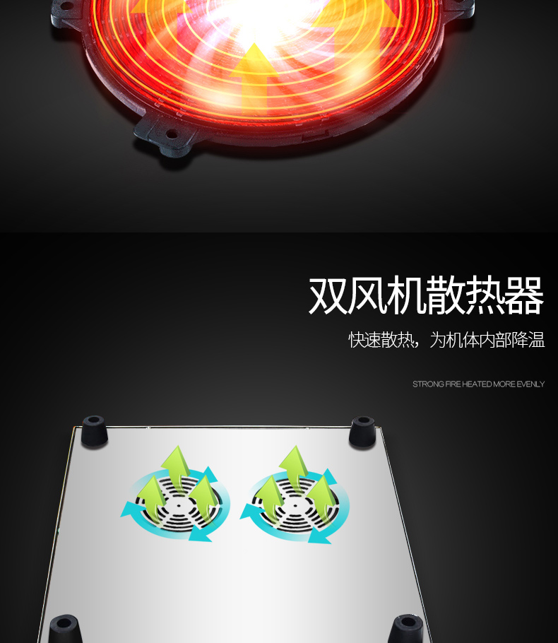 Bếp điện từ cảm ứng lecon / 乐 创 LC-L16 Nhà nồi cảm ứng công suất cao thương mại 3500W xào điện từ - Bếp cảm ứng bếp nướng hồng ngoại