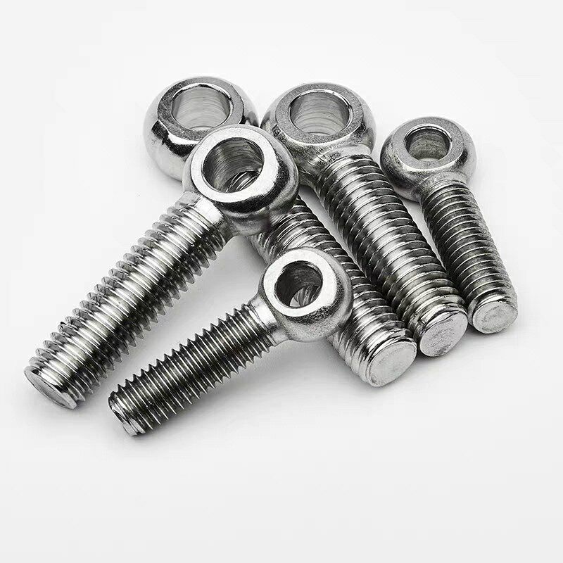201 stainless steel bolt Fish eye active bolt Live screw with hole screw M6*35 promotional price