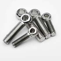 201 Stainless Steel Joint Bolt Fish Eye Joint Screw Screw with Hole Screw M6 * 35 Promotion Price