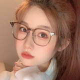 Anti -Blue Light Glasses Женские супер -световые ящики Suyan Super Light Anti -Radiation Anti -Radiation Myopic Eye можно соответствовать корейской версии Tide Eyes Flat