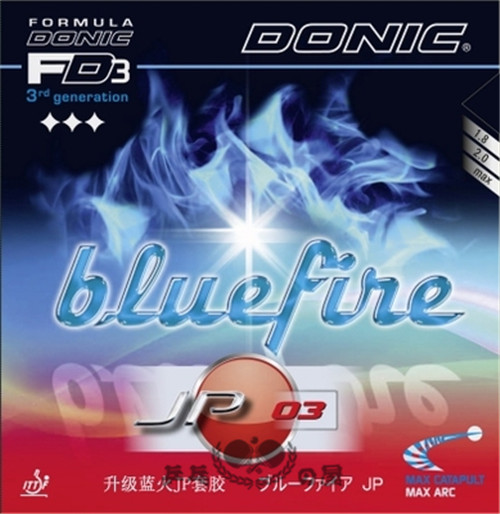 Japan DONIC DONIC tennis racket rubber leather cover rubber Bluefire JP03