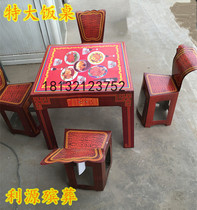 (Extra large dining table)Paper tie paper live Extra large dining table Large dining table Leiyuan funeral wreath shroud and other supplies