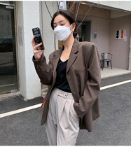 Clearance Original 169 yuan TM Korean version autumn new simple wide-leg trousers loose suit pants