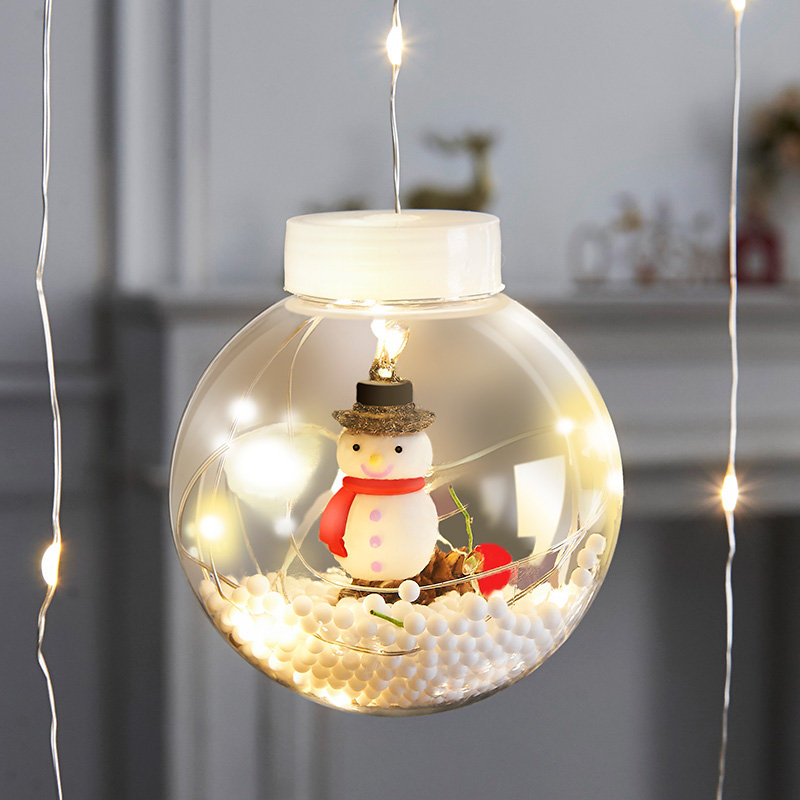 Christmas Wish Ball Light Christmas Decorations Room Arrangement Hanging Light Christmas Tree Christmas Old Lights Scene Arrangement