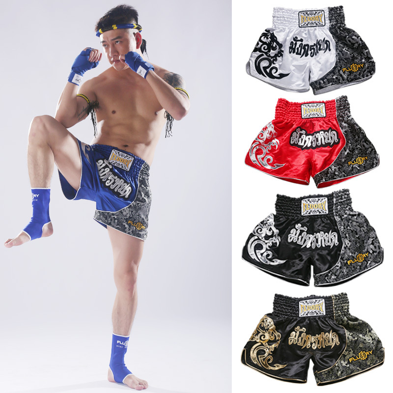 Fluory Children's Muay Thai Shorts Ufc Mixed Martial Arts Pants Adult Mixed Martial Arts Training Clothes Unisex Fluory Children's Muay Thai Shorts Ufc Mixed Martial Arts Pants Adult Mixed Martial Arts Training Clothes Unisex