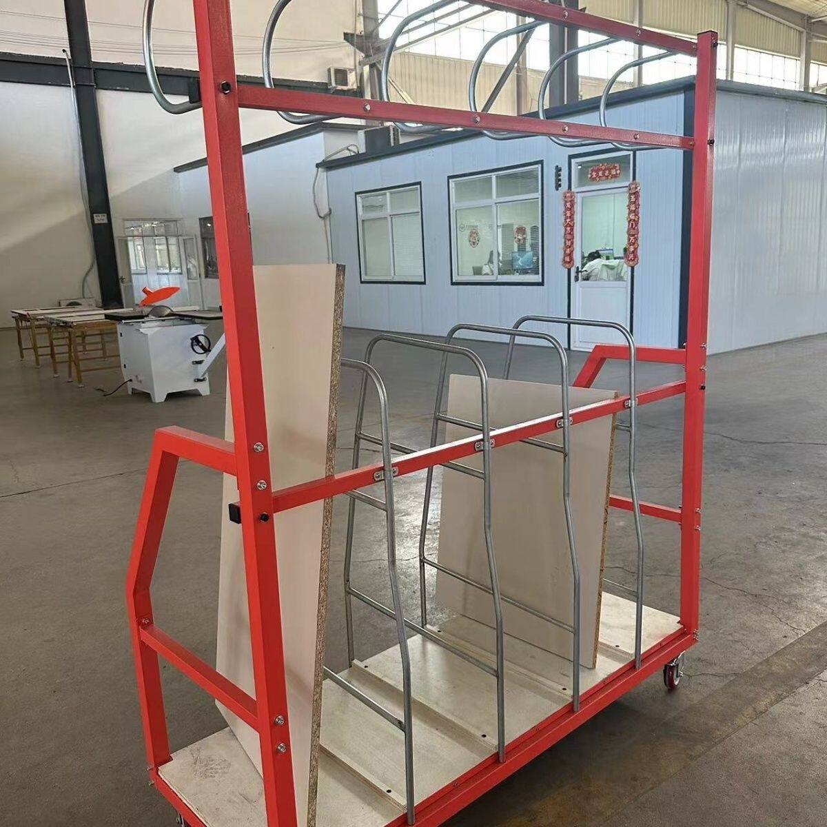 Мучительный 全屋定制成品板材余料存放分拣架万向轮手推板材余料车板材余料架 Howard Johnson Paragon