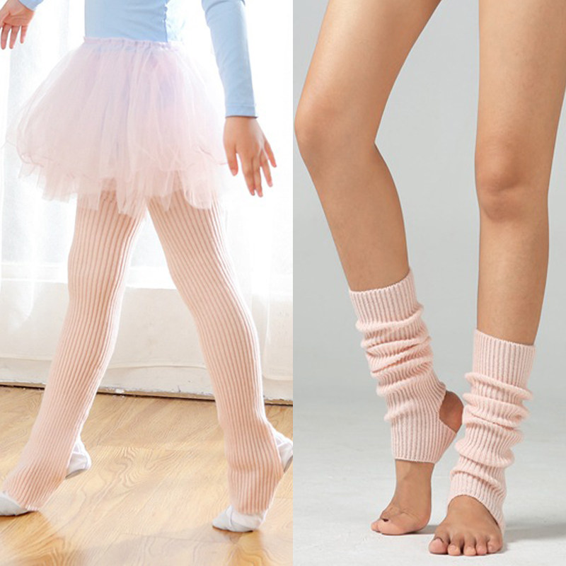 Young children Children's dance ballet Special protective legs Sox guard ankle thigh calf Latin dance Long Sox sleeve autumn and winter