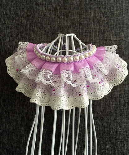 Слюнявчик, аксессуар, ожерелье, чокер, колокольчик с бантиком, кружевная галстук-бабочка, нагрудник, кот, домашний питомец