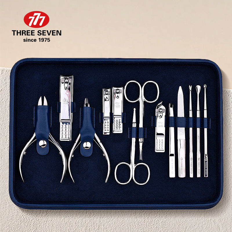 (New Products) Korea 777 Imported Nail Clippers Nail Clippers Kit Composition People Use Pedicure Knife Grey Medecine Tool