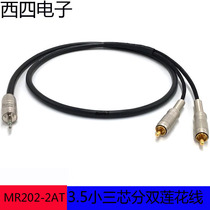 Canons computer sound connected to power amplifier Line 3 5mm to transfer RCA 10% 2 3 5 Go Double Lotus Audio AV Line