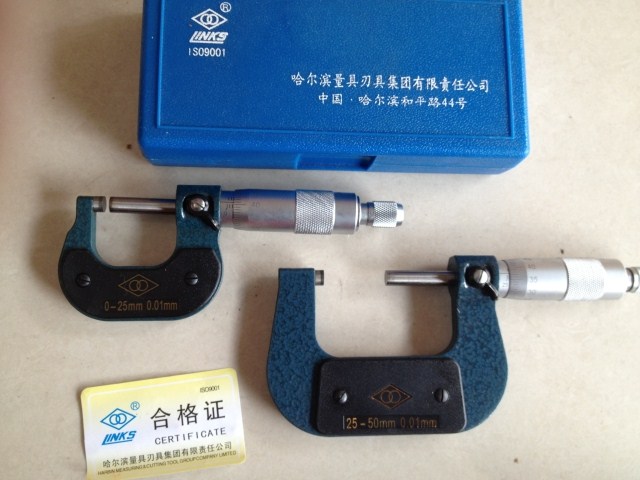 Harbin measuring tool with Kazakh quantity Mechanical outer diameter micrometer 0-25 50 75100125 spot