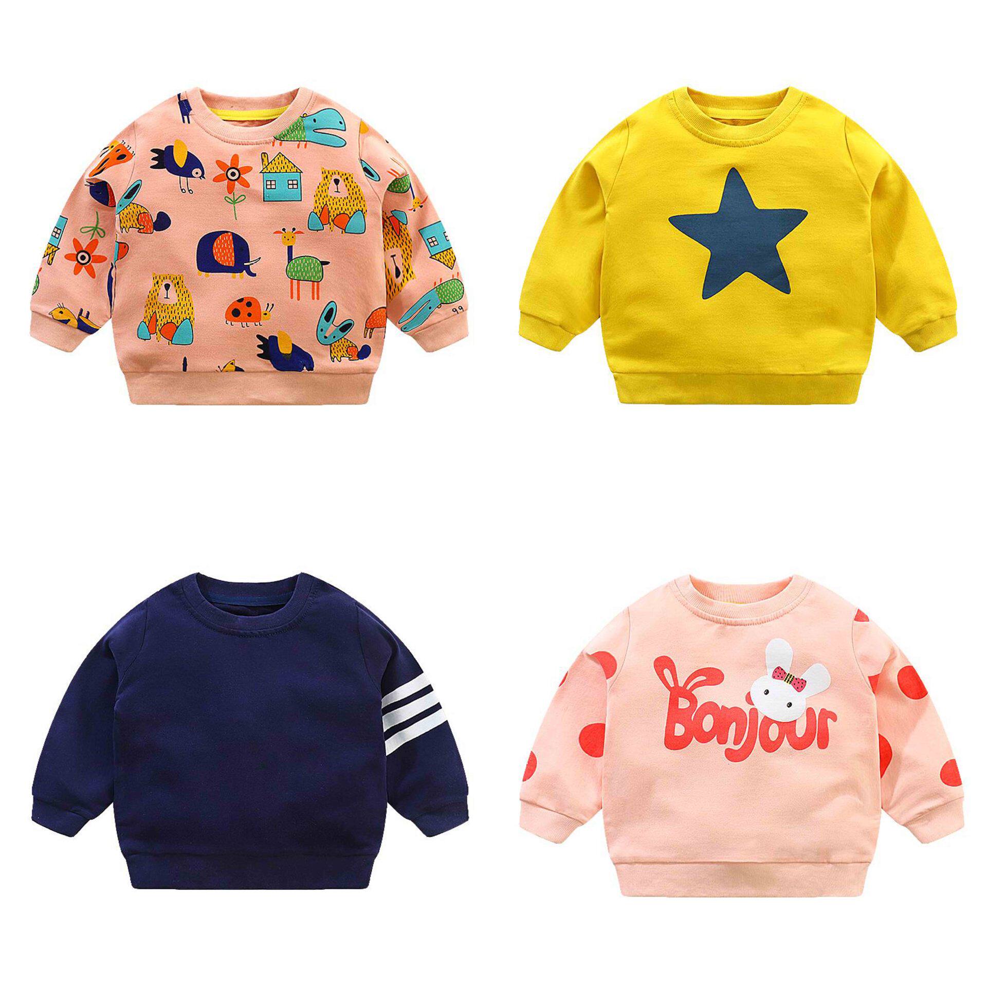 Baby sweatshirt autumn money boy girl foreign palate blouses baby autumn clothes children jacket children's autumn clothing outerwear