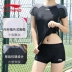 Li Ning chia áo tắm nữ 2018 mới bảo thủ eo thon ngực nhỏ tập hợp áo tắm thể thao đa chức năng áo bơi 2 mảnh kín đáo Bộ đồ bơi hai mảnh