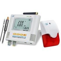 Luge L95-21 temperature and humidity recorder refrigerated transportation warehouse greenhouse bacteria library with sound and light alarm temperature and humidity meter