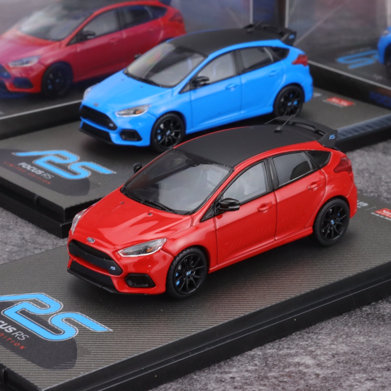 [Beijing Hec] Tuoke Shi 1:64 Ford Ford Focus Rs 2018 Red Alloy Car Model