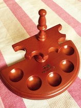 Pipe rack five positions pure solid wood classic Roman style