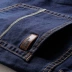 Trăm quần nam quần jeans kinh doanh quần thẳng quý ông lịch lãm quần thoải mái và thoải mái - Quần jean