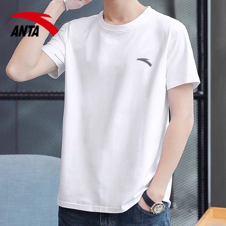 ANTA short-sleeved men's T-shirt summer t-shirt quick-drying men's official flagship store thin sports top