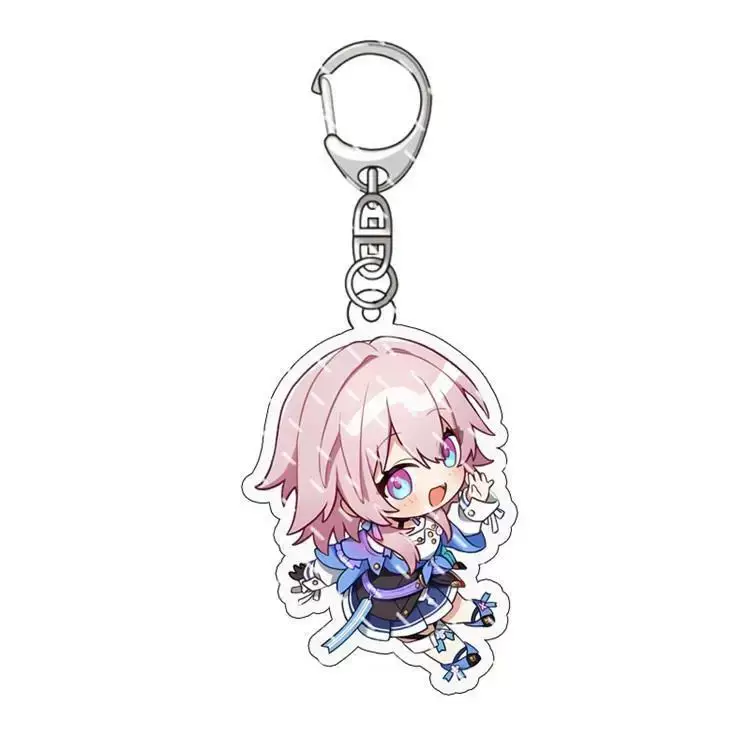 Ключодержатель Honkai Star Rail Blade March 7th Химеко Каффка Коспл