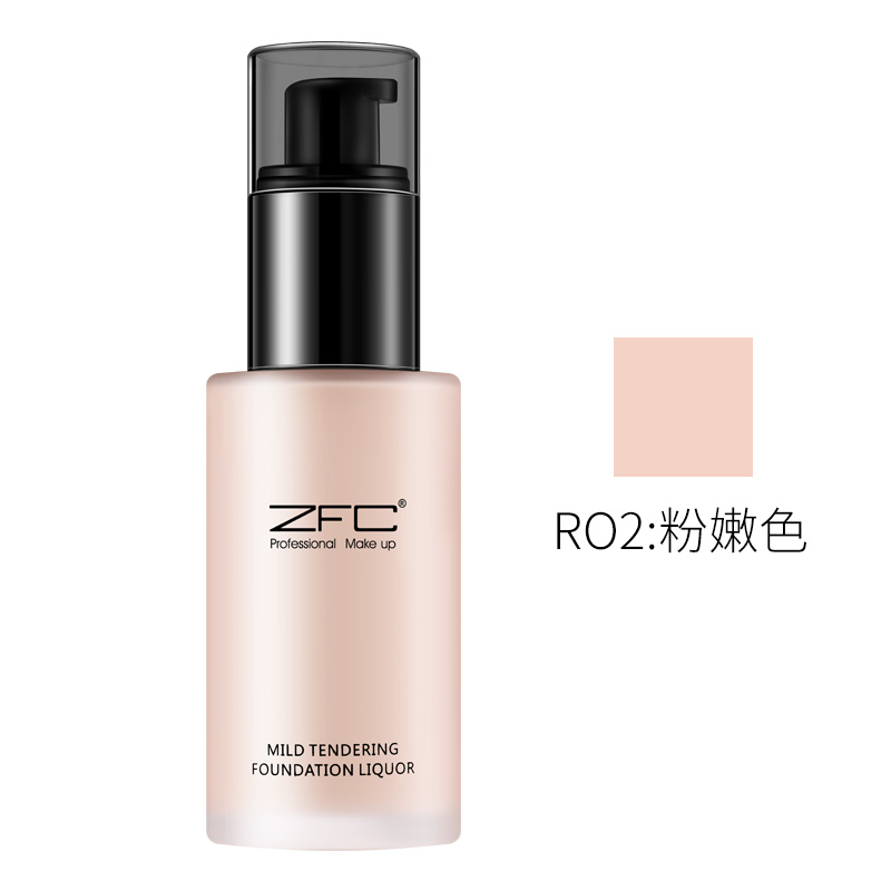 Kem nền ZFC Foundation Liquid Foundation Kem che khuyết điểm dưỡng ẩm trang điểm nude BB Cream Control Oil Foundation Cream Makeup Makeup Under Chính hãng kem nền hd