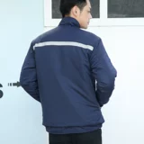 Зимний пуховик для работы, износостойкая куртка, рабочая одежда, увеличенная толщина