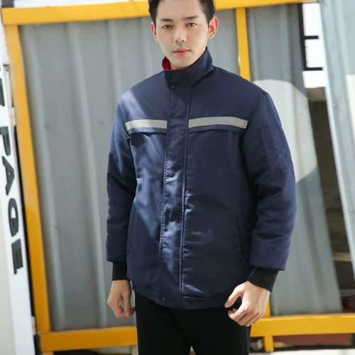 Зимний пуховик для работы, износостойкая куртка, рабочая одежда, увеличенная толщина