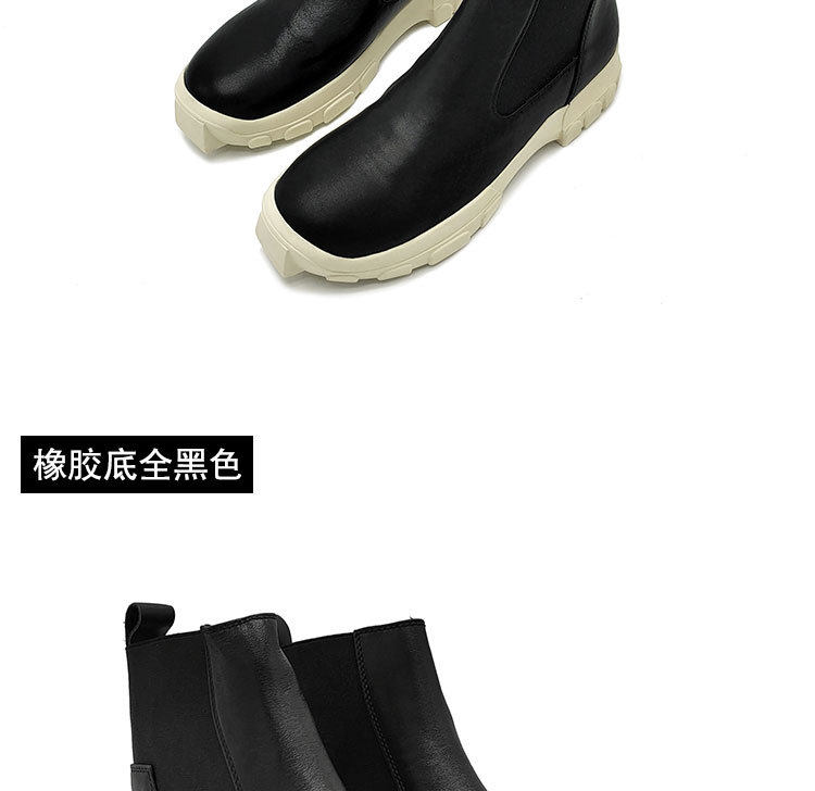 Martens, кожаные высокие сапоги для отдыха, челси, из натуральной кожи 