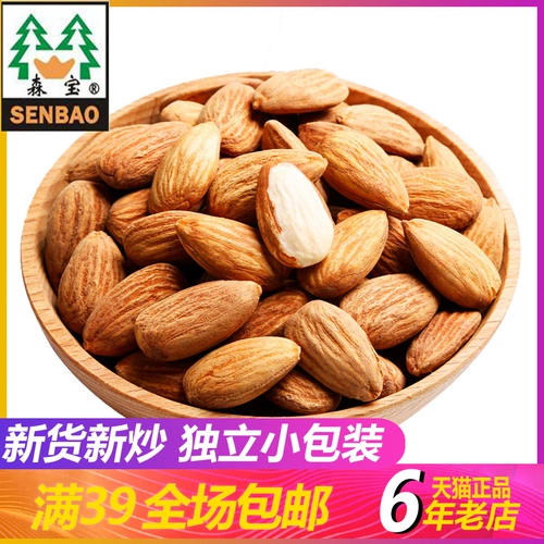 森宝 Хрустящие миндалин 500G Независимые закуски Bao Baban Mu ren Kenan Muress Tantin Renjian закуски