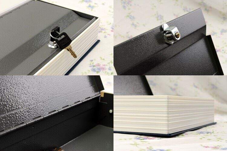 Hộp tiền mini mật khẩu khóa cô gái cuốn sách an toàn nhà nhỏ hồ bơi siêu nhỏ ẩn giá két sắt mini