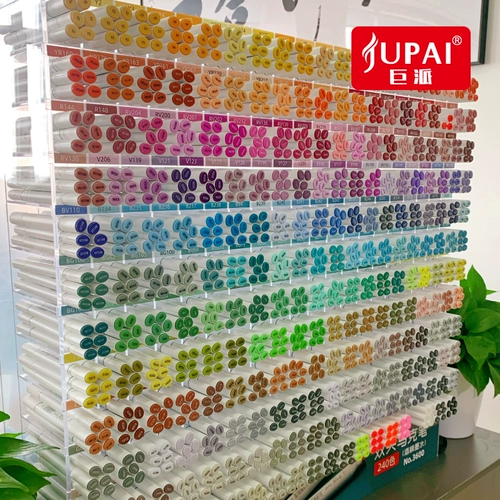 Маркер, комплект, двустороннее масло, дизайнерские мелки для школьников, 72 цветов, полный комплект, 240 цветов