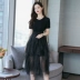 Mùa hè 2019 mới của phụ nữ khí chất thời trang váy lưới trong đoạn dài nhỏ tươi mùa hè cổ tích váy thủy triều - váy đầm đầm body dự tiệc váy đầm
