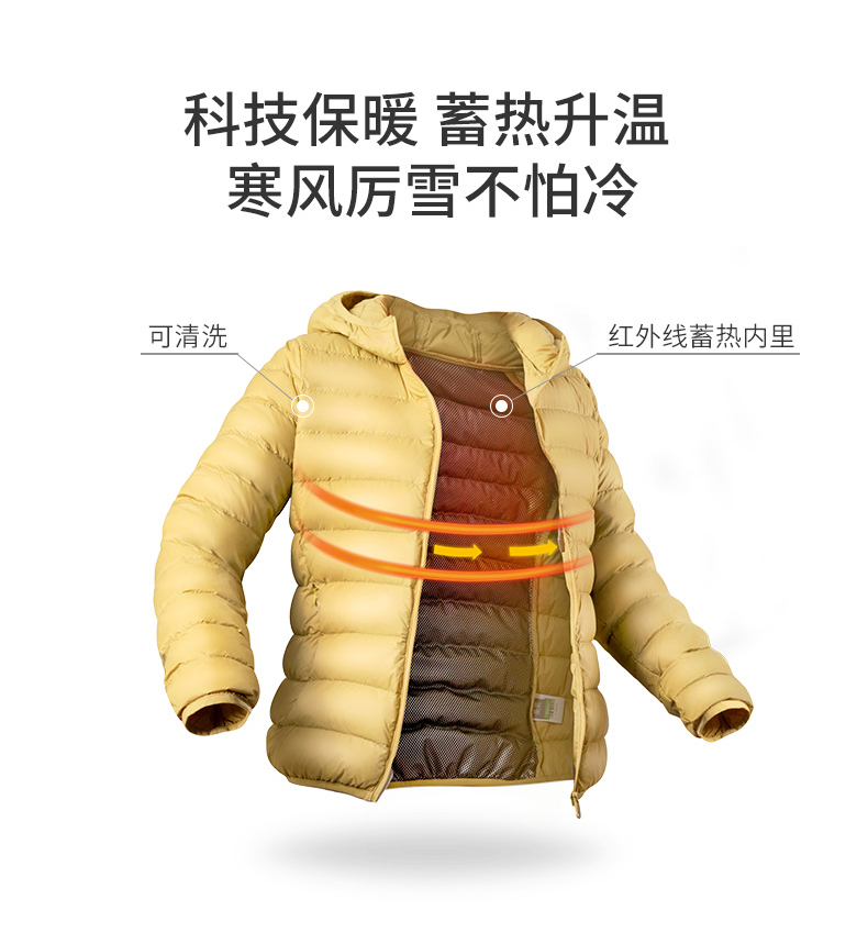 反季促销 高梵 女修身韩版羽绒服 图1