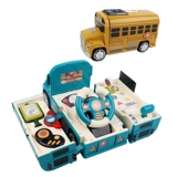 Игрушка, игрушечная машина, реалистичный трансформер, универсальный автобус для мальчиков, 3 лет